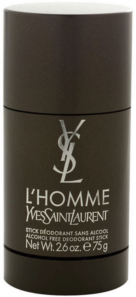 ysl deodorant review|l'homme deodorant stick.